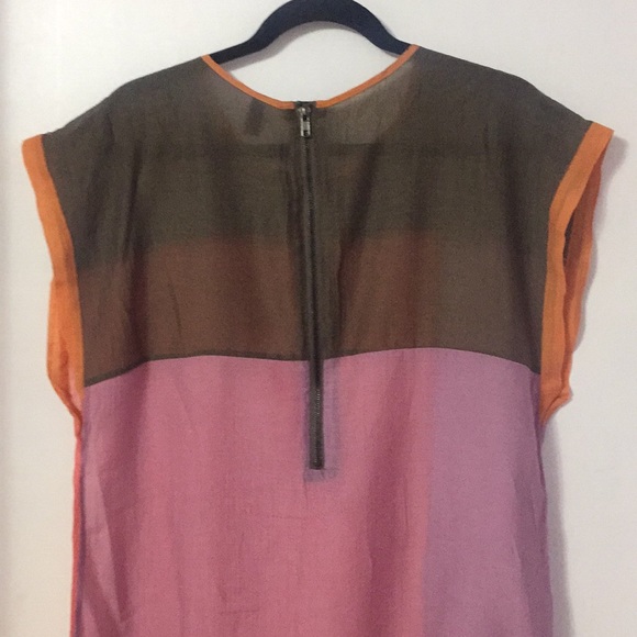 Vero Moda Colour Block Blouse - Picture 3 of 5